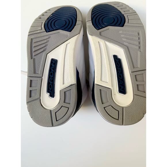 Jordan Shoes Air Jordan 3 Retro Midnight Navy Shoes Kids Boys Size